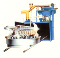 Q7630B臺(tái)車(chē)式拋噴丸清理機(jī)