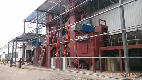 懸鏈通過(guò)式拋丸清理機(jī)